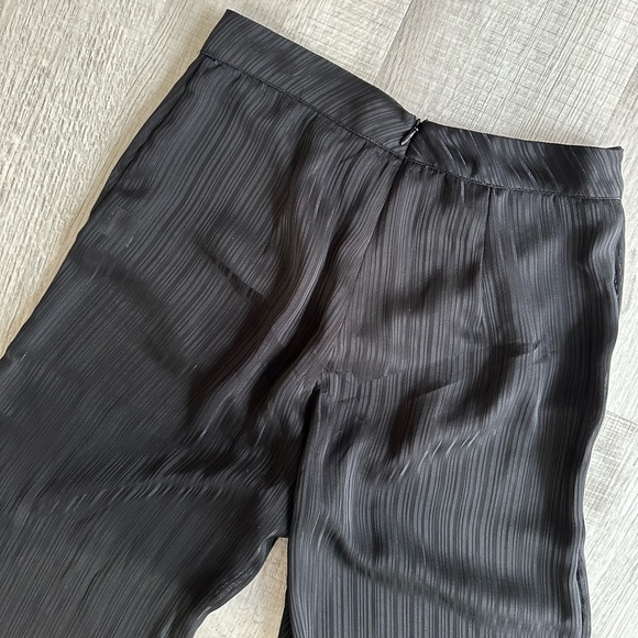 Revolve Lovers + Friends Black High Waisted Wide Leg Pant - Picture 6 of 7